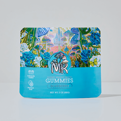 MK Brand Premium Blueberry Mushroom Gummies